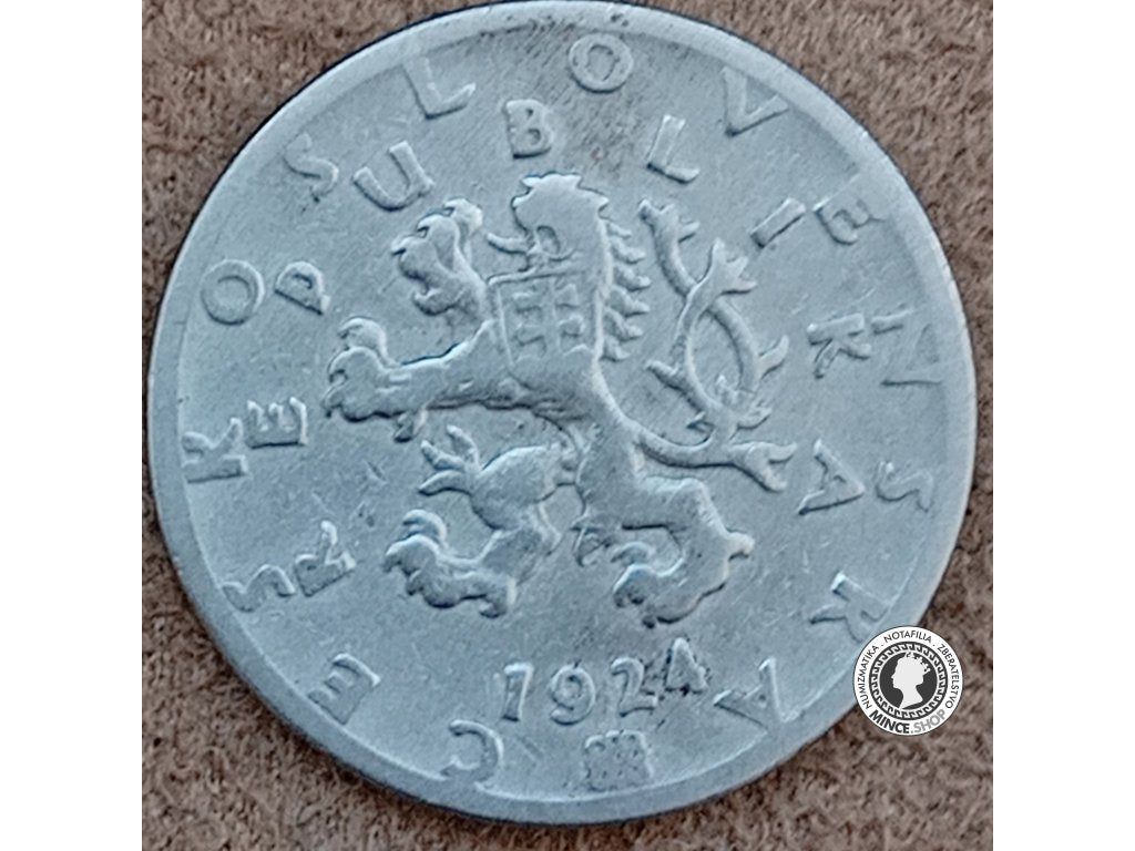 50 halier - 1.ČSR - 1924