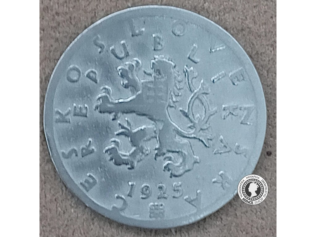 50 halier - 1.ČSR - 1925