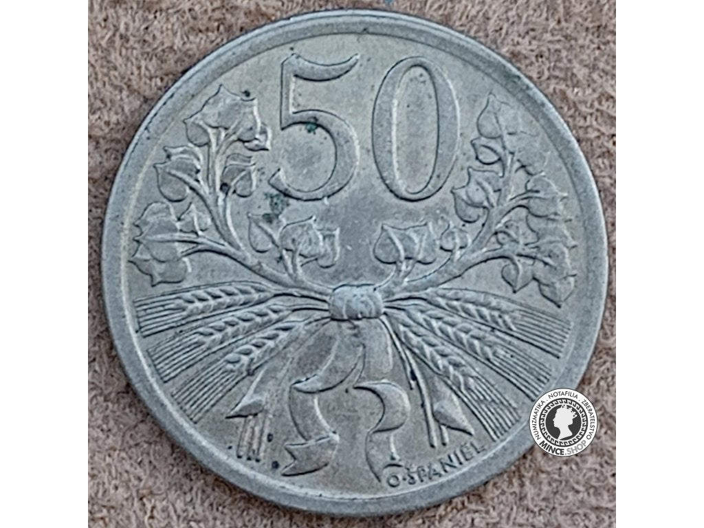 50 halier - 1.ČSR - 1931