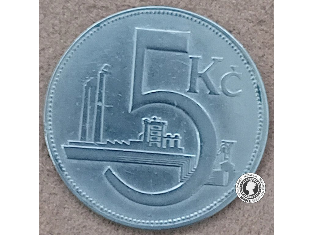 5.koruna - 1.ČSR - 1925