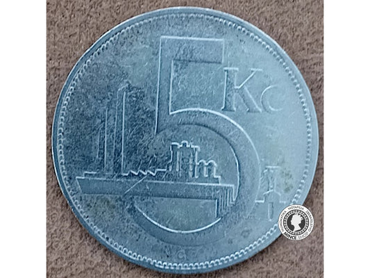 5.koruna - 1.ČSR - 1932