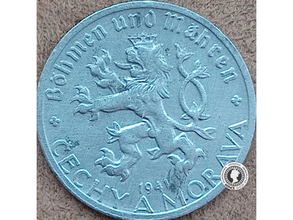 20 halier - Protektorát Čechy a Morava - 1941