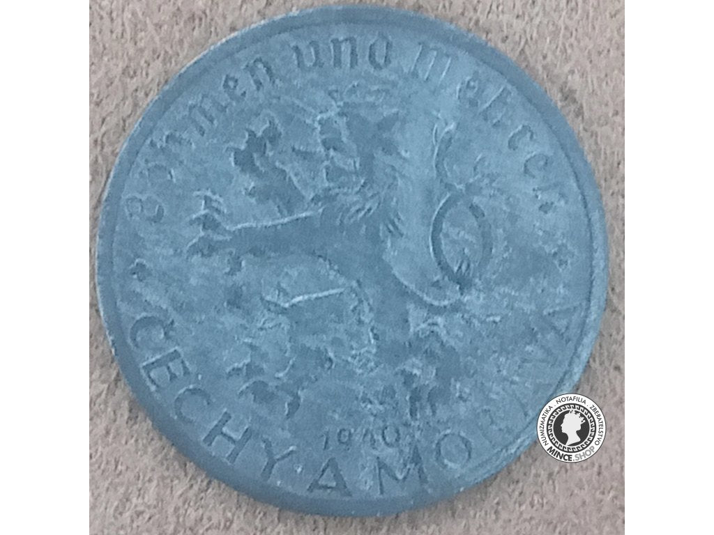 50 halier - Protektorát Čechy a Morava - 1940