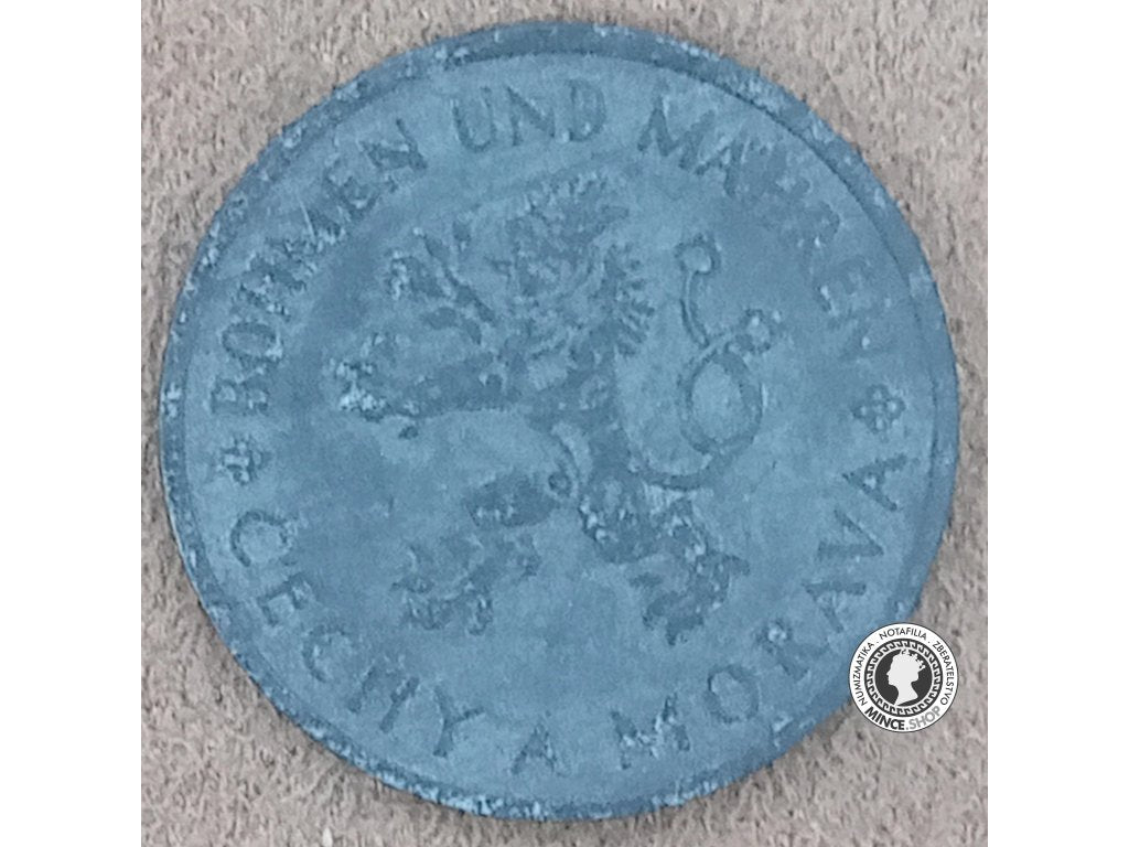 1 koruna - Protektorát Čechy a Morava - 1941