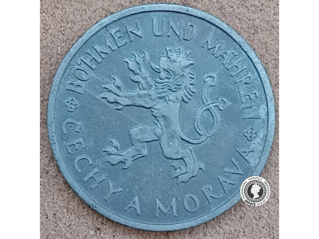 1 koruna - Protektorát Čechy a Morava - 1942