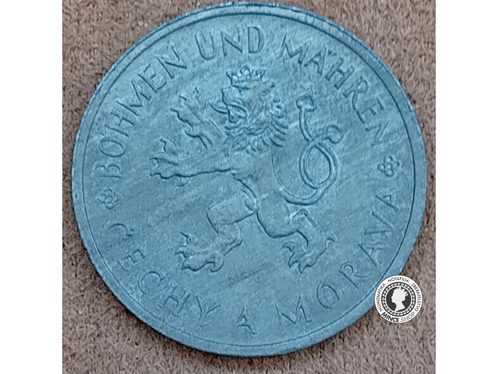 1 koruna - Protektorát Čechy a Morava - 1943