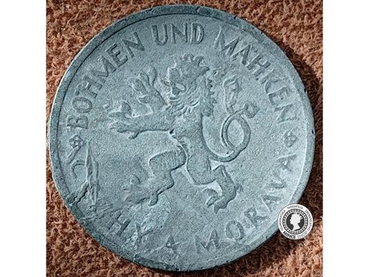 1 koruna - Protektorát Čechy a Morava - 1944