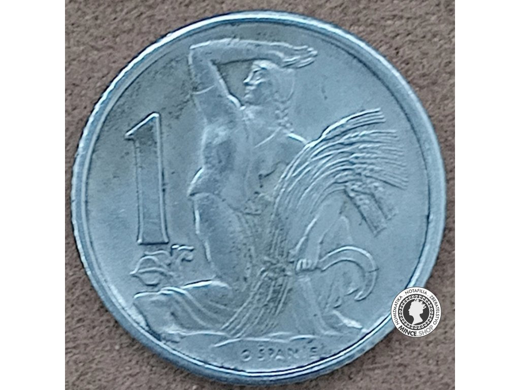1 koruna - Česko-Slovensko - 1953