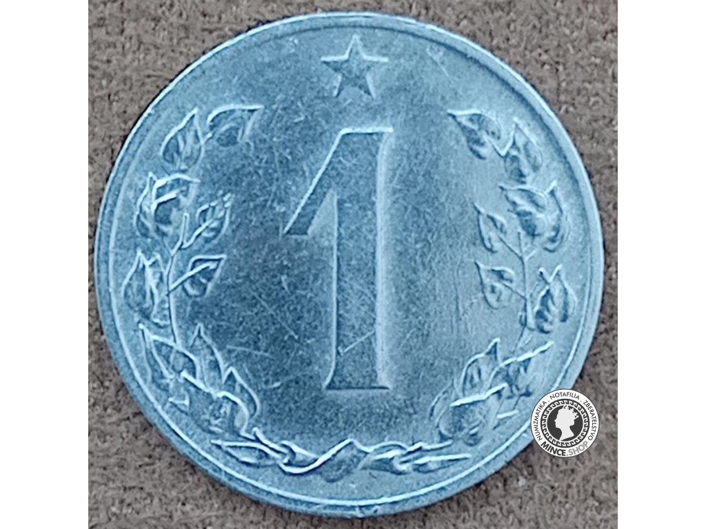 1 halier - Česko-Slovensko - 1953