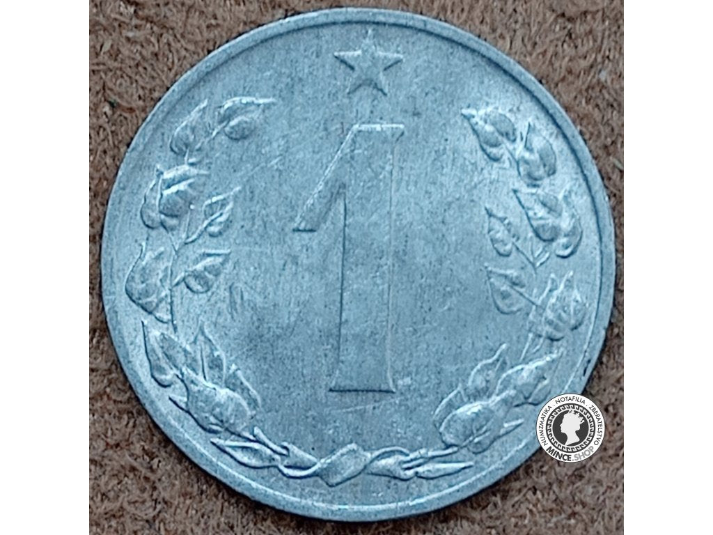 1 halier - Česko-Slovensko - 1957