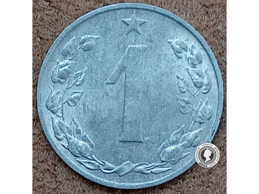 1 halier - Česko-Slovensko - 1957