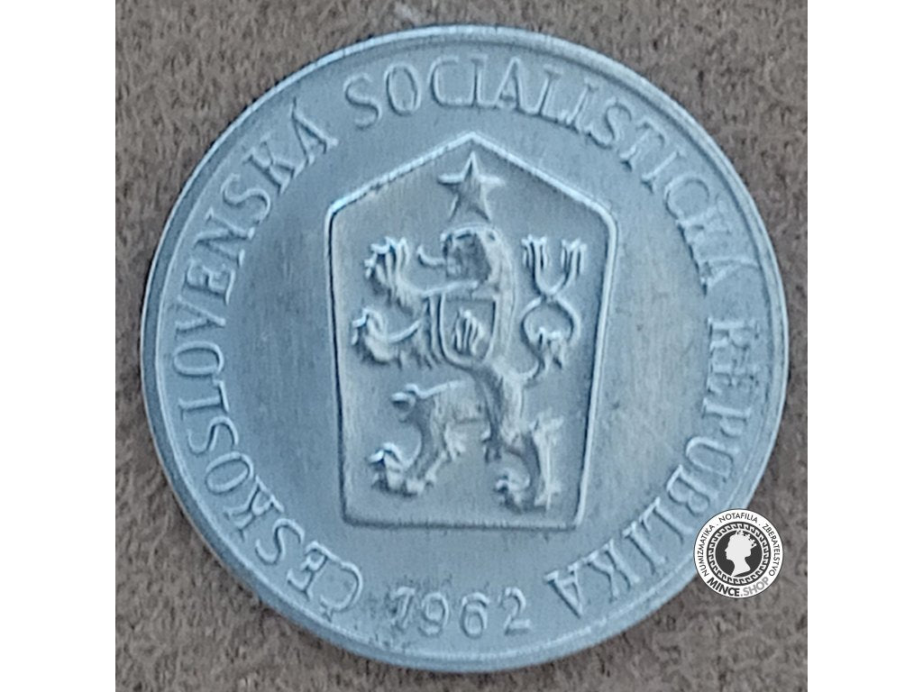 1 halier - Česko-Slovensko - 1962