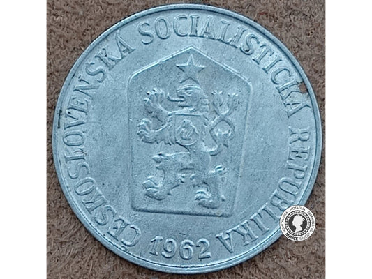 5 halier - Česko-Slovensko - 1962