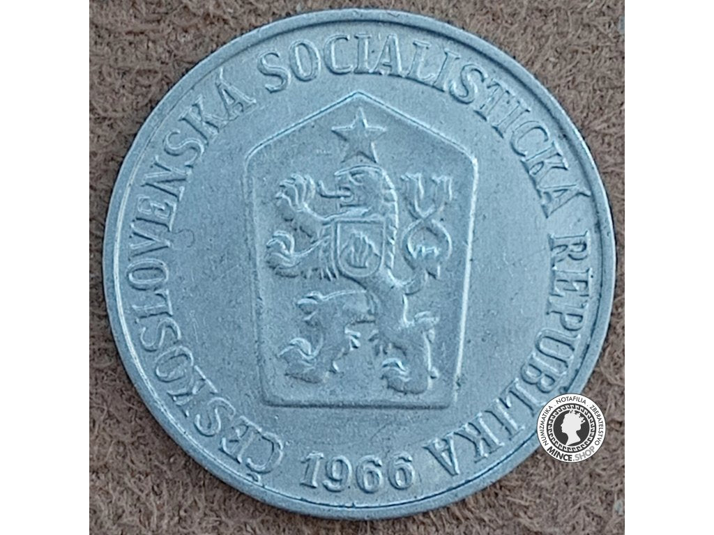 5 halier - Česko-Slovensko - 1966