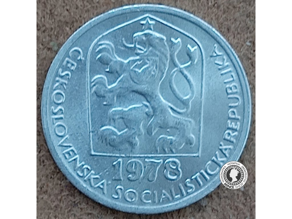 5 halier - Česko-Slovensko - 1978