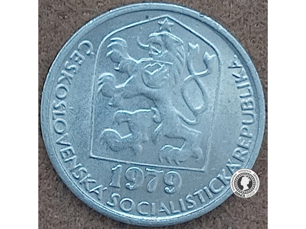 5 halier - Česko-Slovensko - 1979