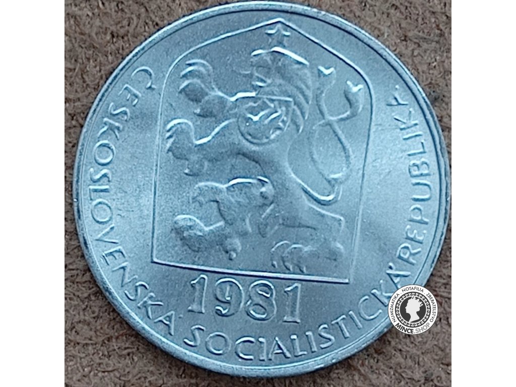 5 halier - Česko-Slovensko - 1981