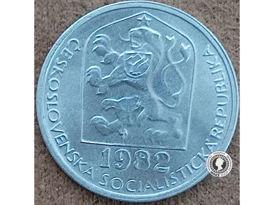 5 halier - Česko-Slovensko - 1982