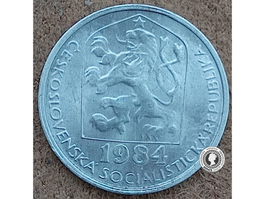 5 halier - Česko-Slovensko - 1984