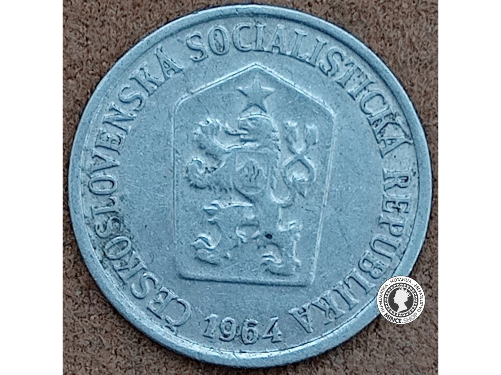 10 halier - Česko-Slovensko - 1964