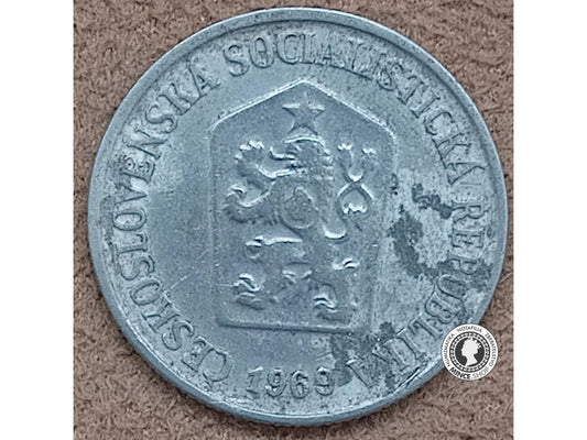 10 halier - Česko-Slovensko - 1969