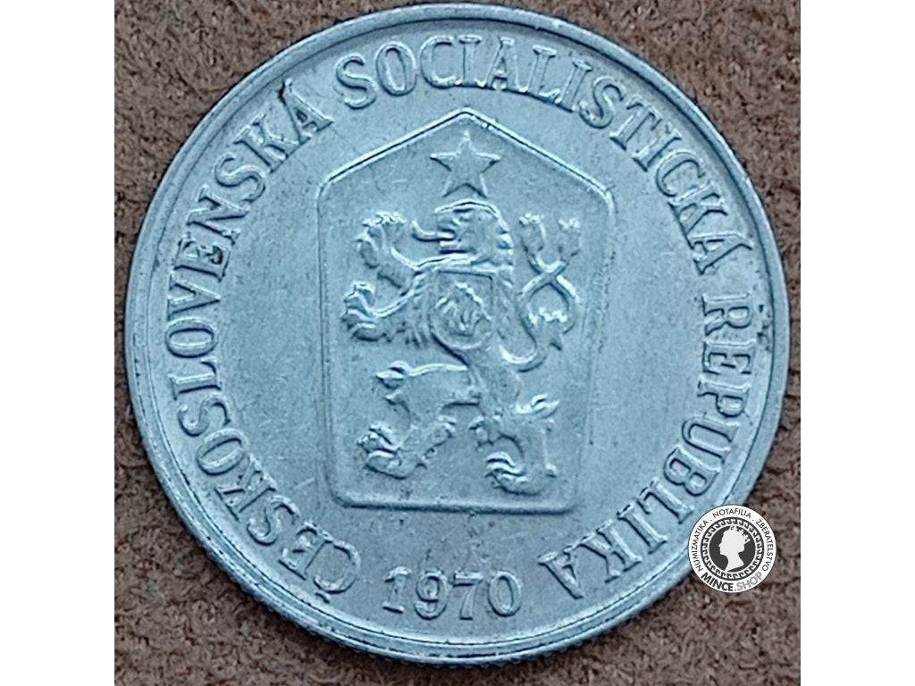 10 halier - Česko-Slovensko - 1970