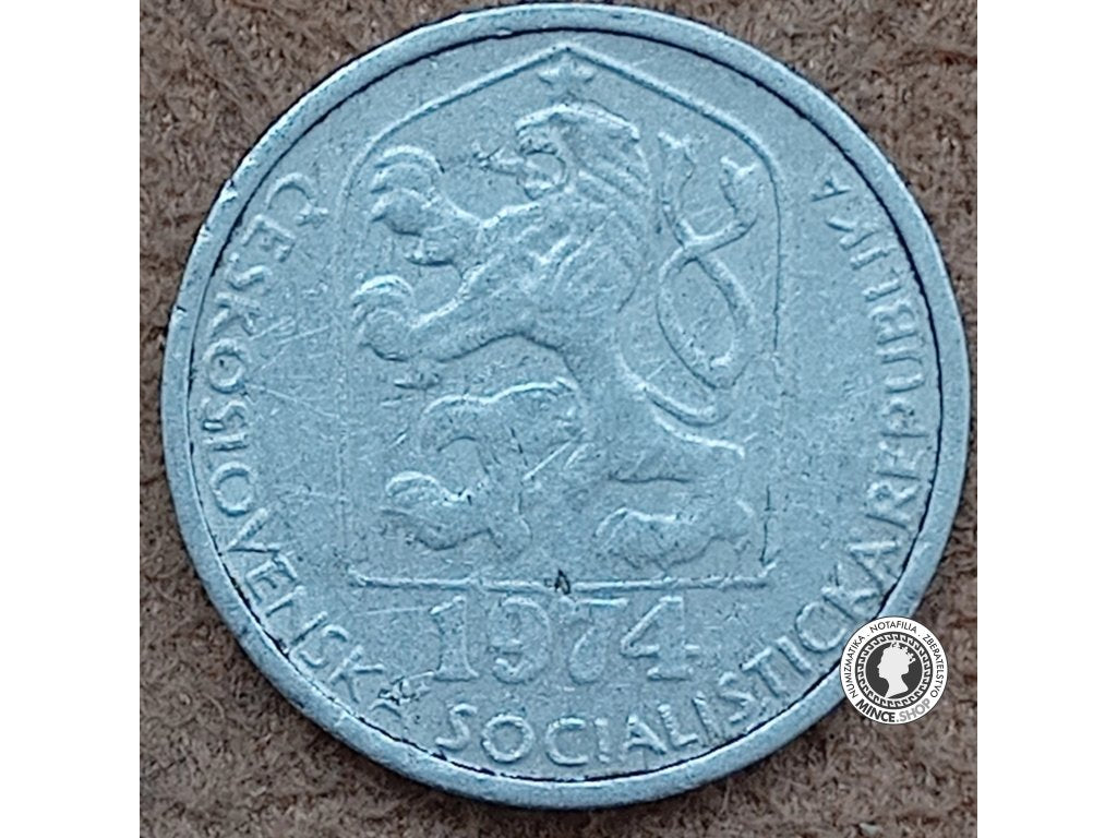 10 halier - Česko-Slovensko - 1974