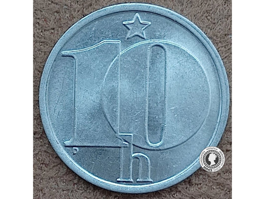 10 halier - Česko-Slovensko - 1982