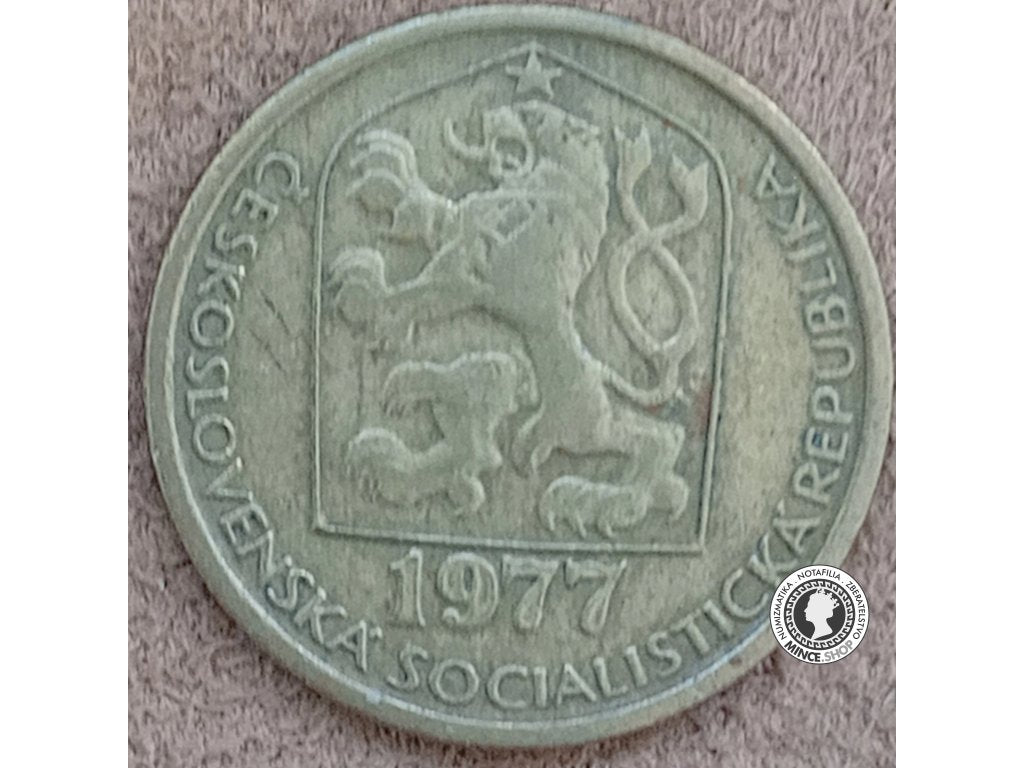 20 halier - Česko-Slovensko - 1977