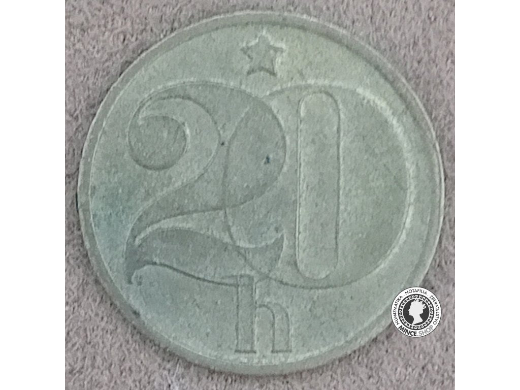 20 halier - Česko-Slovensko - 1979
