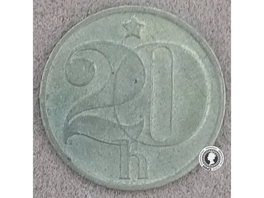 20 halier - Česko-Slovensko - 1979