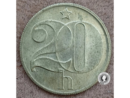 20 halier - Česko-Slovensko - 1982