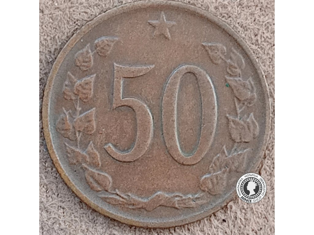 50 halier - Česko-Slovensko - 1971