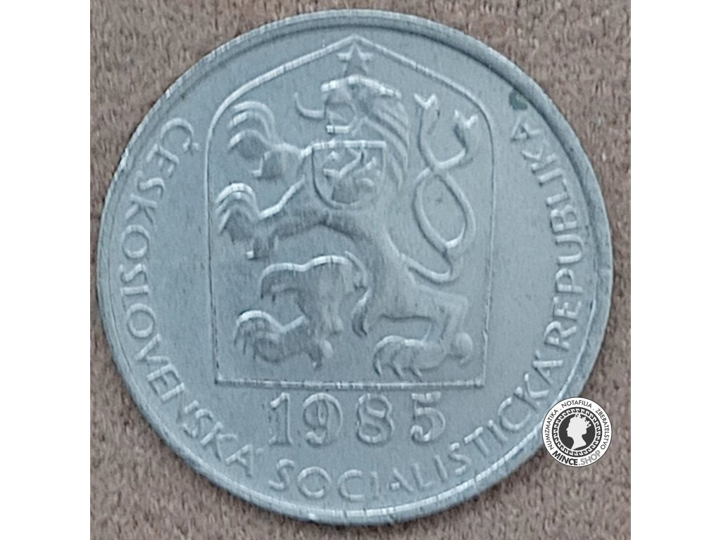 50 halier - Česko-Slovensko - 1985