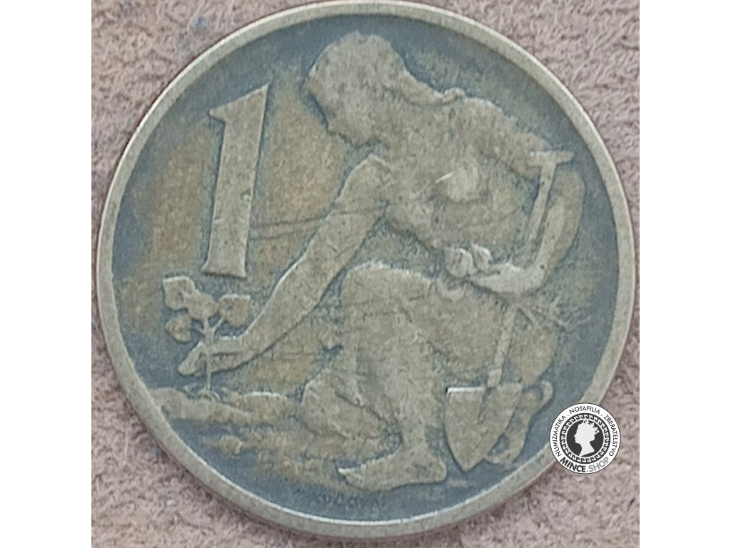 1 koruna - Česko-Slovensko - 1964