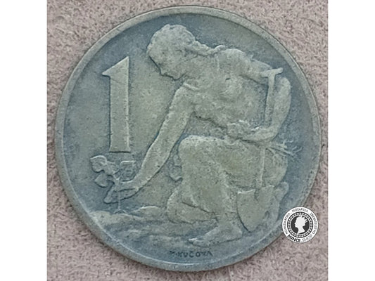 1 koruna - Česko-Slovensko - 1966