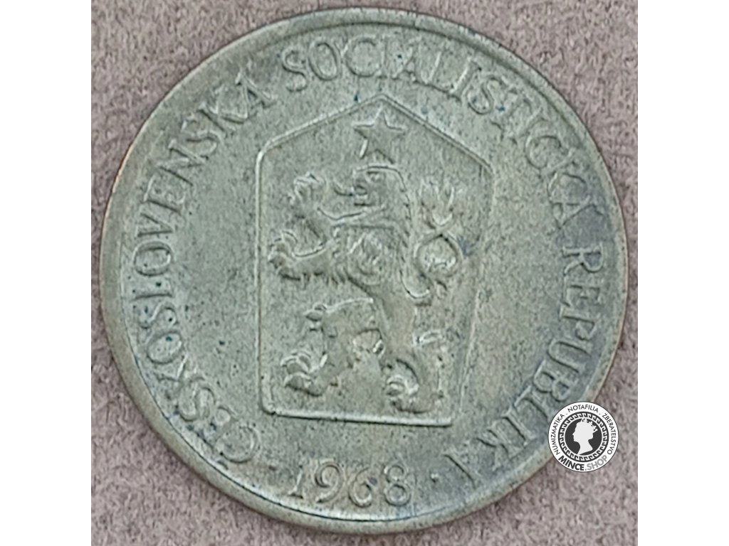 1 koruna - Česko-Slovensko - 1968