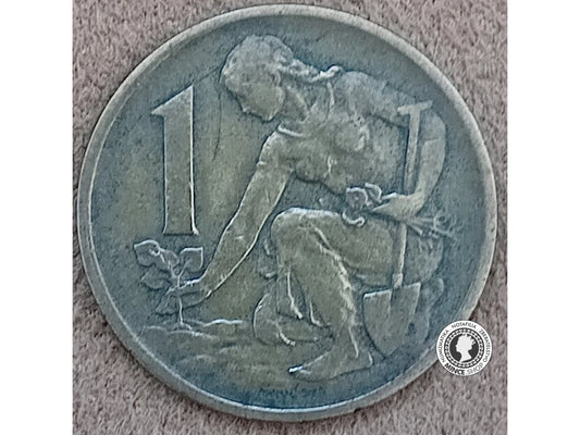 1 koruna - Česko-Slovensko - 1970