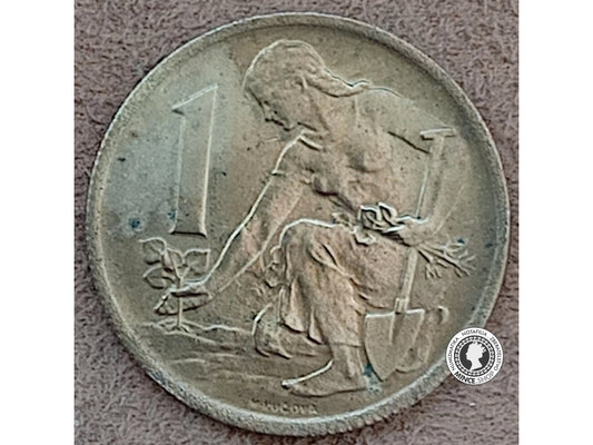 1 koruna - Česko-Slovensko - 1975