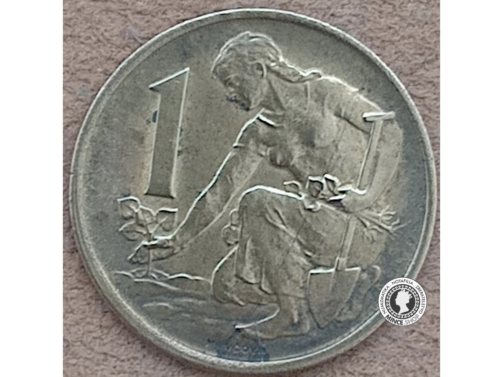 1 koruna - Česko-Slovensko - 1976