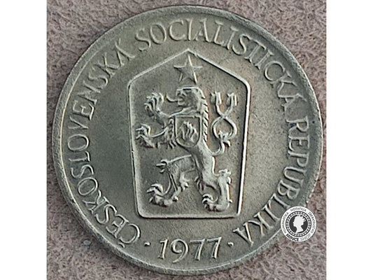 1 koruna - Česko-Slovensko - 1977