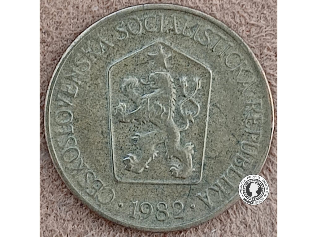 1 koruna - Česko-Slovensko - 1982