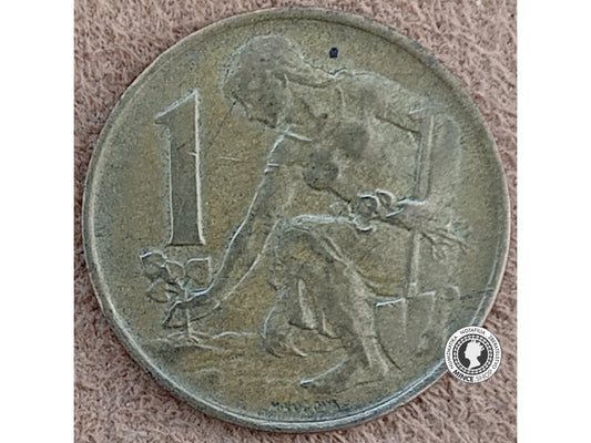 1 koruna - Česko-Slovensko - 1982