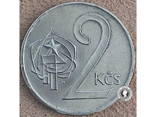 2 koruna - Česko-Slovensko - 1977