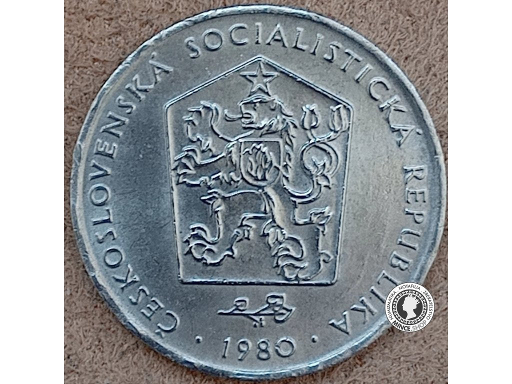 2 koruna - Česko-Slovensko - 1980