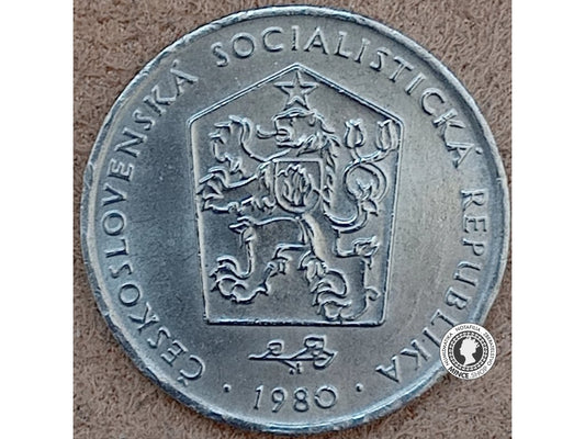 2 koruna - Česko-Slovensko - 1980