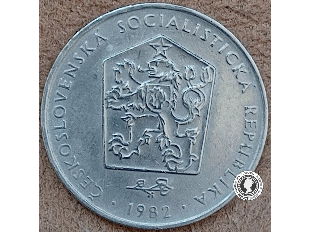 2 koruna - Česko-Slovensko - 1982
