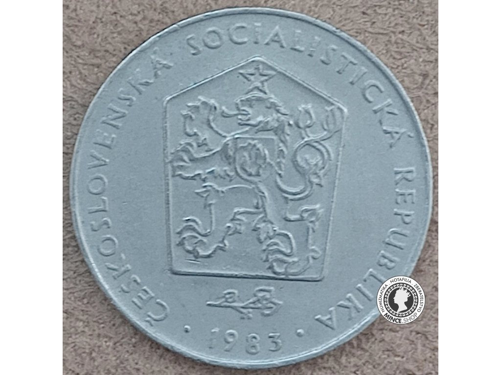 2 koruna - Česko-Slovensko - 1983