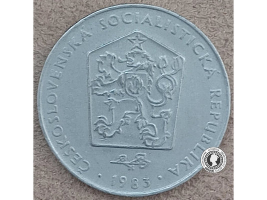 2 koruna - Česko-Slovensko - 1983