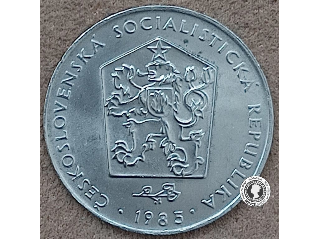 2 koruna - Česko-Slovensko - 1985